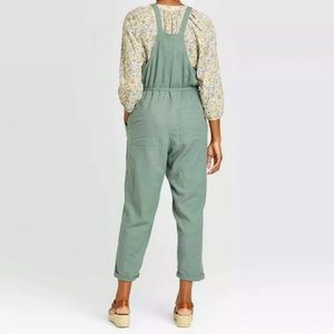 Universal Thread Cotton Overalls - Olive